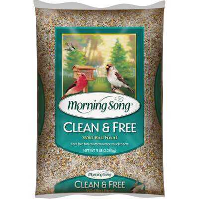 Morning Song 5 Lb. Clean & Free Shell Free Wild Bird Seed